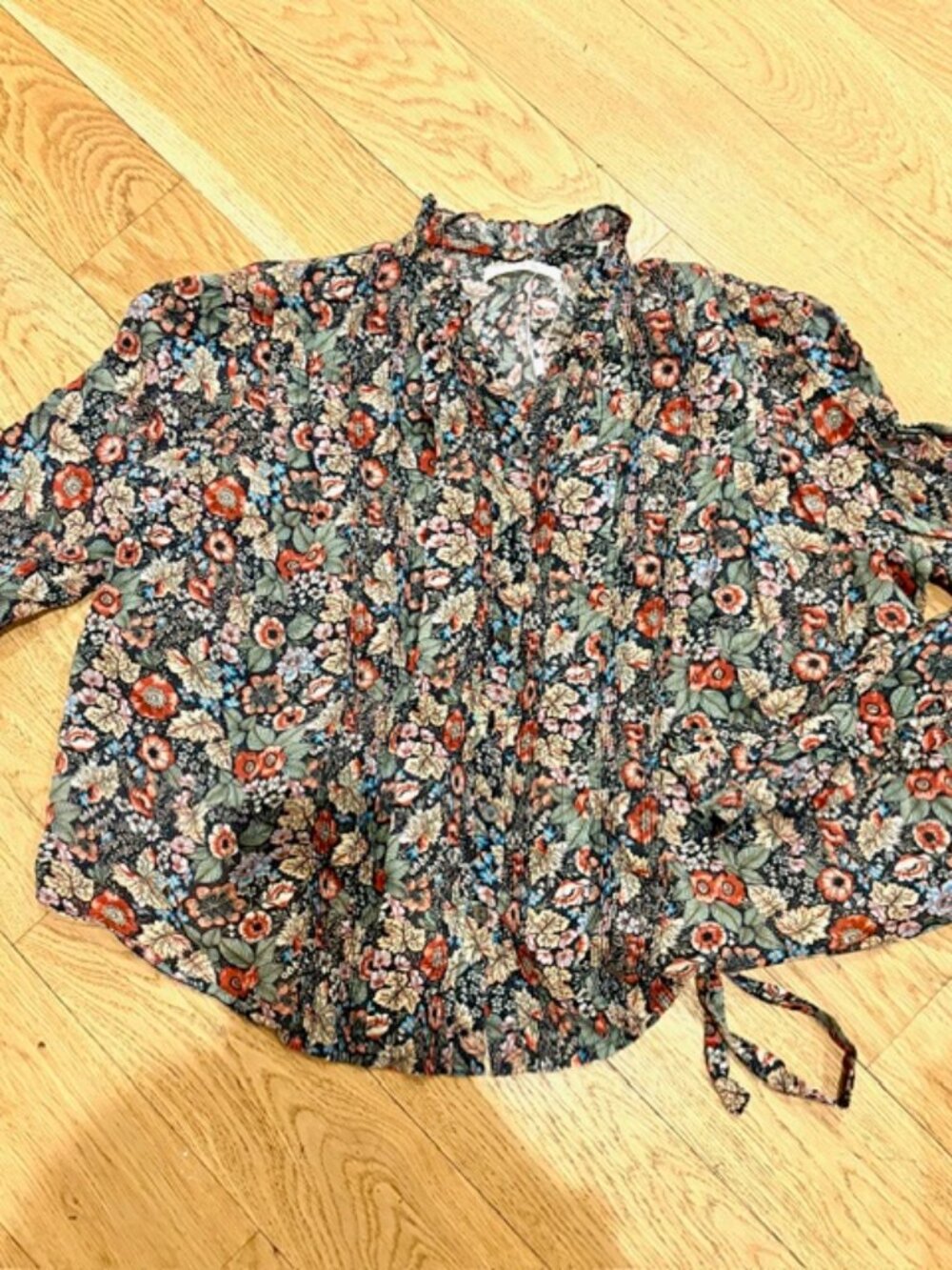 DOEN Floral Blouse